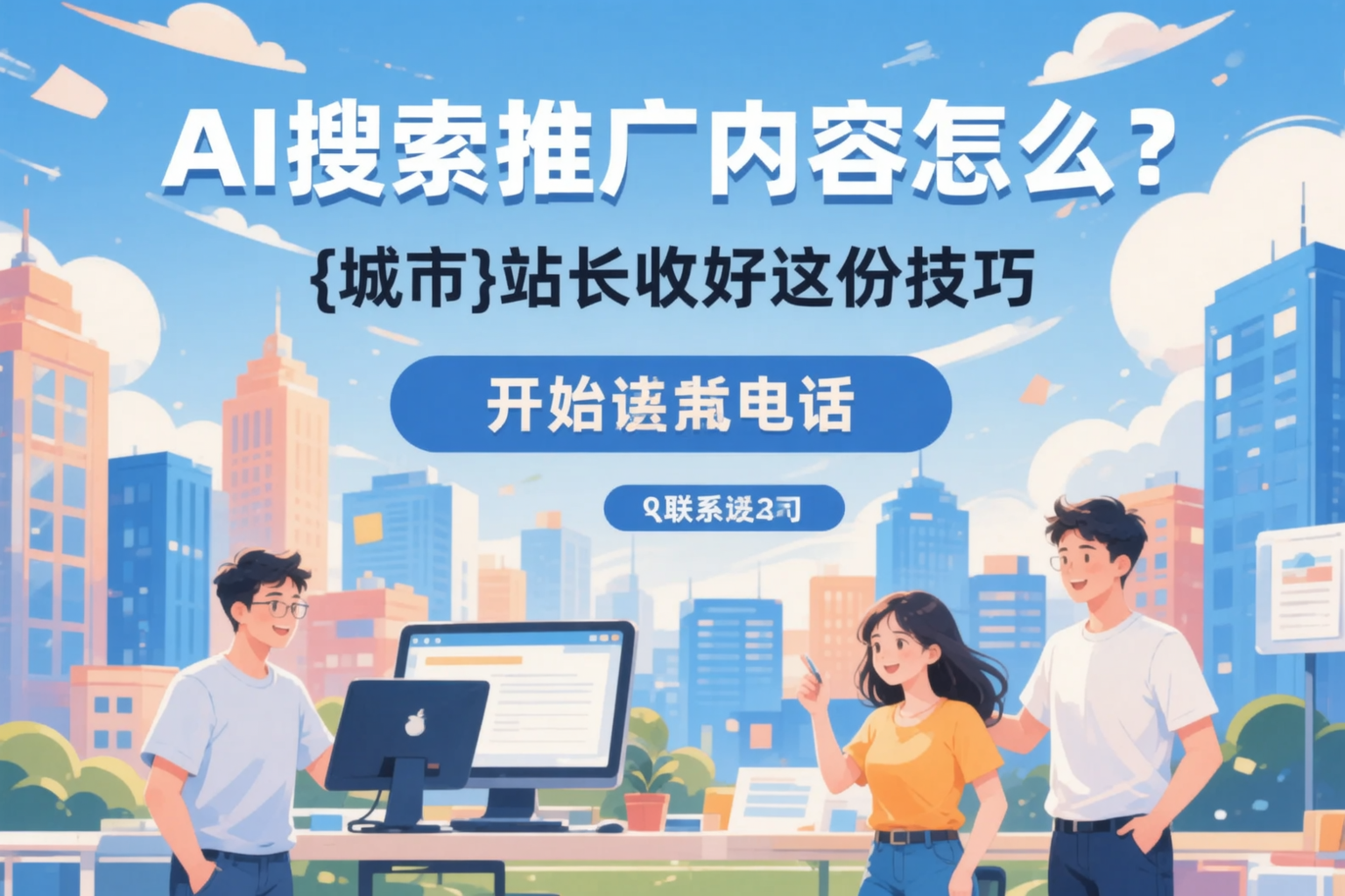AI搜索推广内容怎么写？富裕站长收好这份技巧
