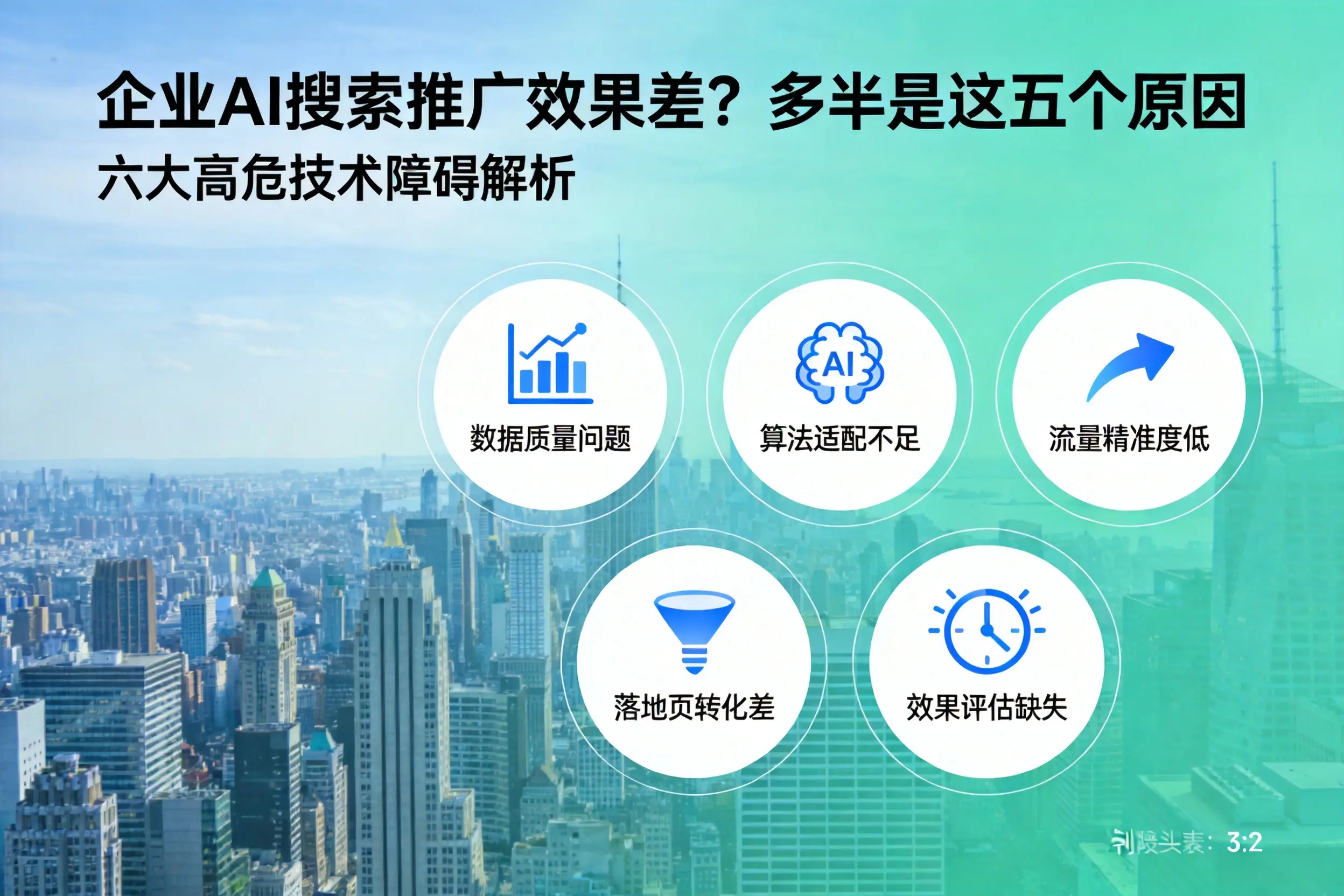 富裕企业AI搜索推广效果差？多半是这五个原因