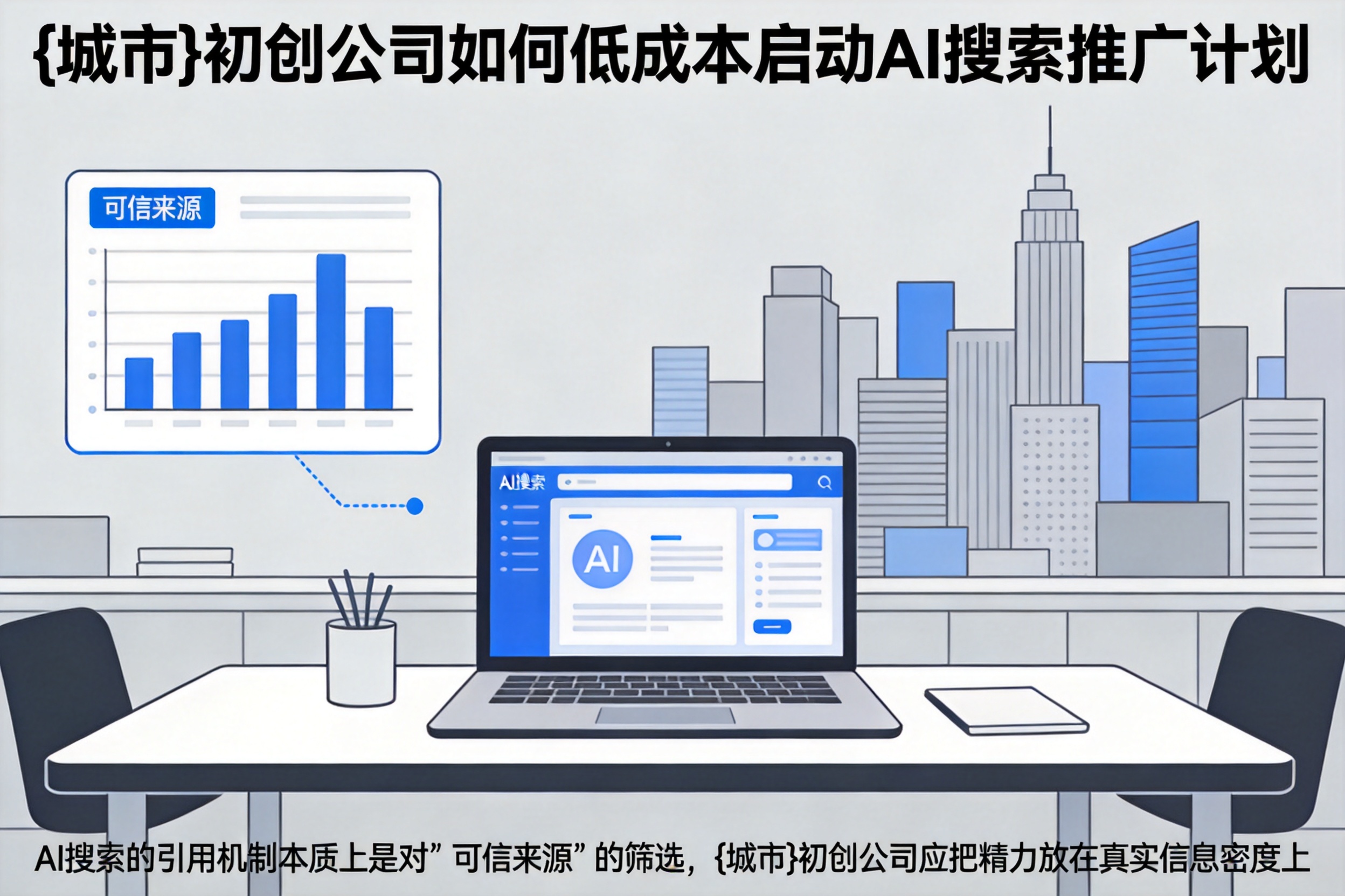 富裕初创公司如何低成本启动AI搜索推广计划